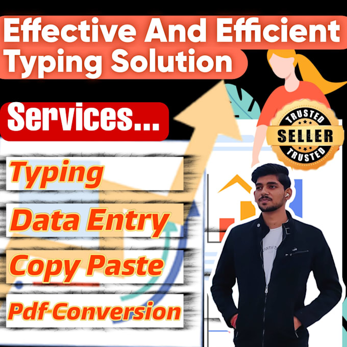 Gig Preview - Fast and flawless typing, copypaste, and data entry expert