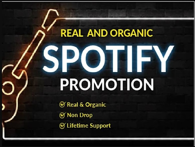 Gig Preview - Do spotify album promotion, spotify music track promotion