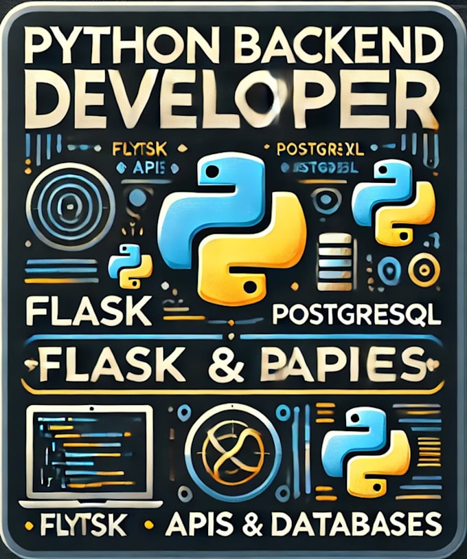 Bestseller - expert python backend developer, flask, apis, postgresql