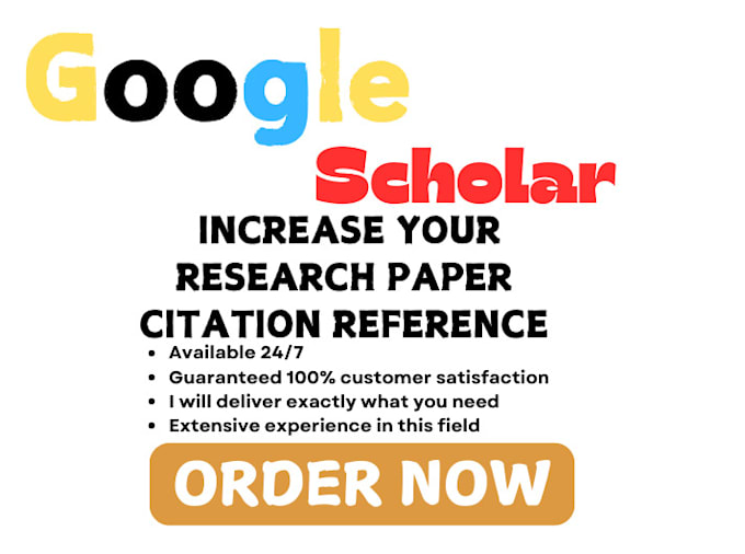 Bestseller - ghostwrite to increase google scholar profile citations, h index, in journal