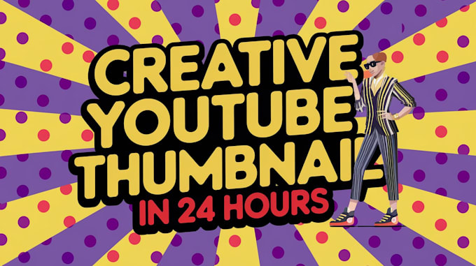 Gig Preview - Do creative youtube thumbnail design