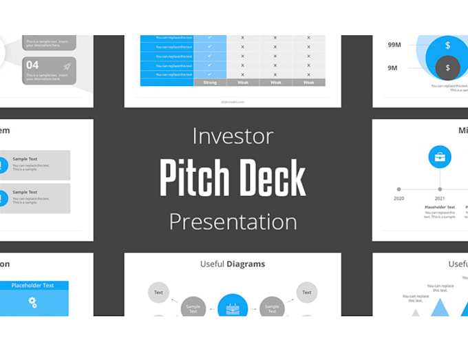 Gig Preview - Design a professional and investor ready pitch deck for startups and businesses