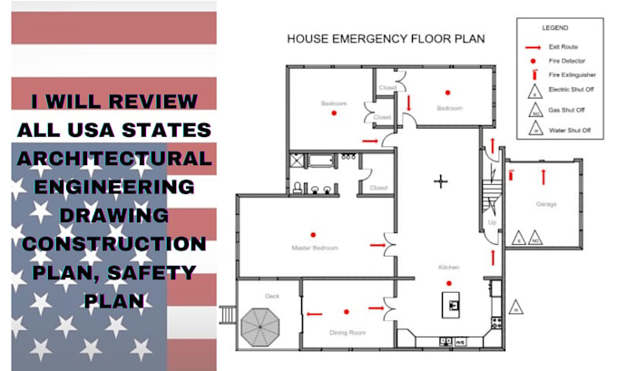 Gig Preview - Review structural architectural engineering drawing city permit mep safety plan