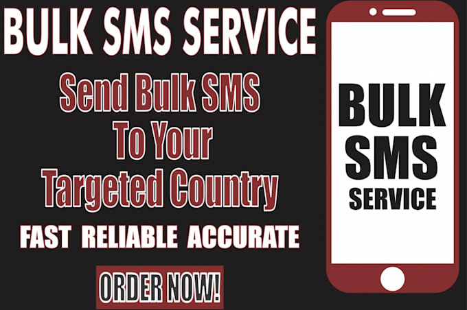 Gig Preview - Send bulk SMS message text marketing to USA and canada