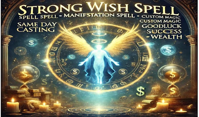 Gig Preview - Cast powerful ancient custom spell to manifest your wish come true