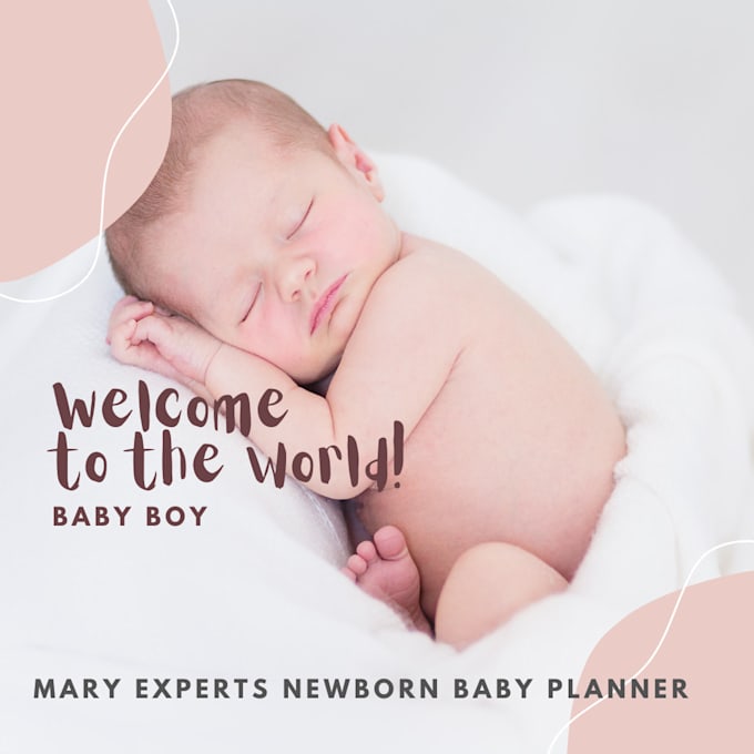 Gig Preview - Be your planner for your new baby born