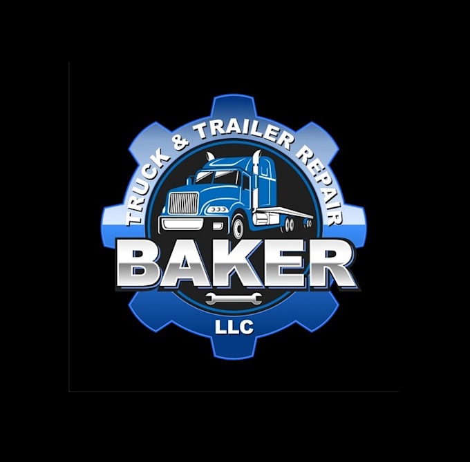 Gig Preview - Design awesome baker truck and trailer repair logo