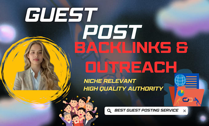 Gig Preview - Do monthly off page SEO service using guest post outreach dofollow backlinks