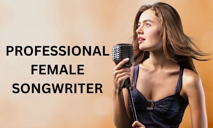 Bestseller - be your female vocalists and singer song writer for any genre