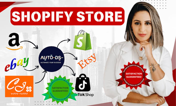 Bestseller - do shopify dropshipping setup product listing and management with auto ds