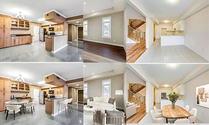 Bestseller - do virtual staging, virtual renovation home staging for your real estate listing