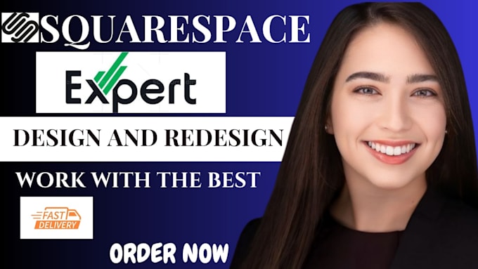 Gig Preview - Redesign your squarespace website,squarespace website design, update squarespace