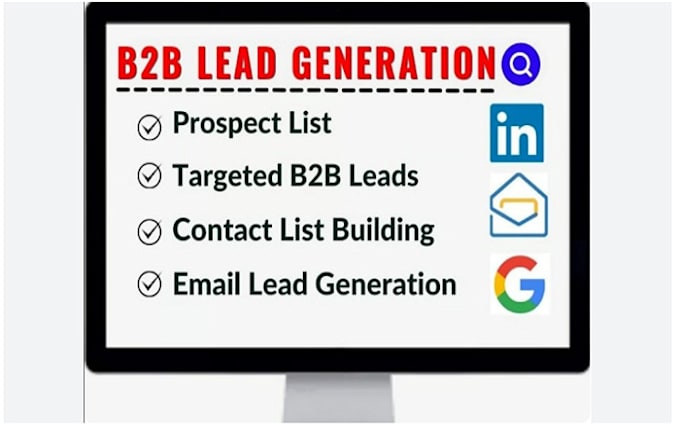 Bestseller - do b2b lead generation, email list and business contact list building