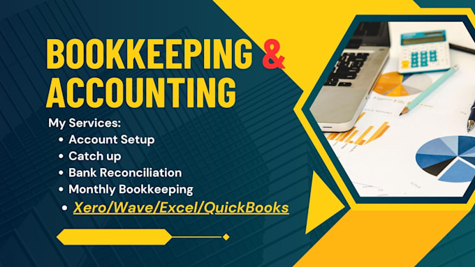 Gig Preview - Setup and do accounting and bookkeeping in quickbooks online