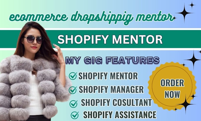 Gig Preview - Be your shopify expert consultant, mentor, and coach