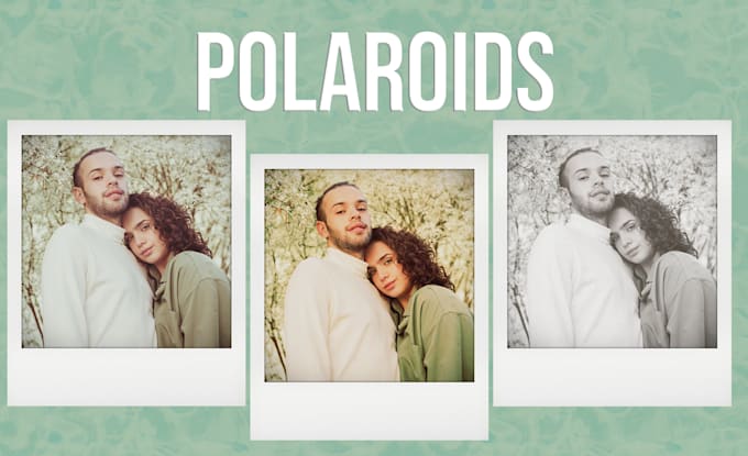 Gig Preview - Turn your pictures into polaroids ready for print