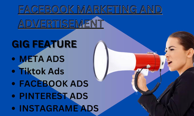 Gig Preview - Do facebook marketing  advertisement and meta ads management