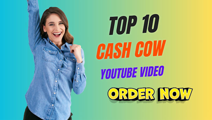 Bestseller - do top 10 cash cow videos and youtube automation channel