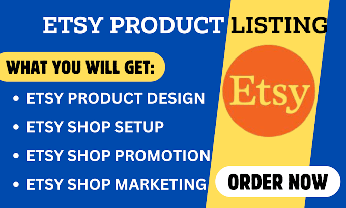 Bestseller - do etsy product listings on your etsy store manage the etsy shop