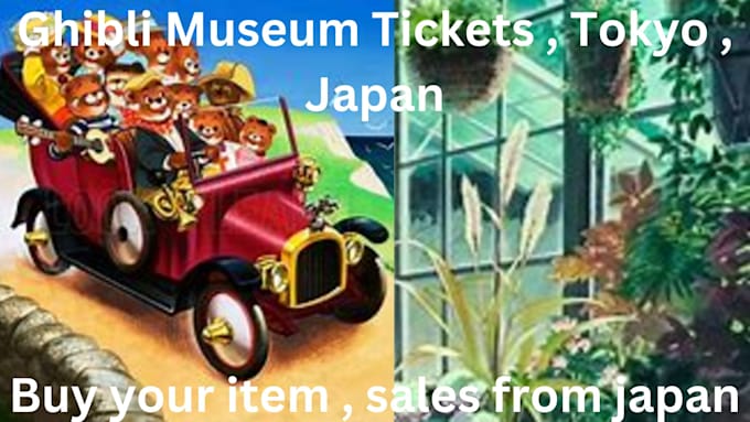 Gig Preview - Book studio ghibli museum tickets for japan and tokyo, reservation, pokémon café