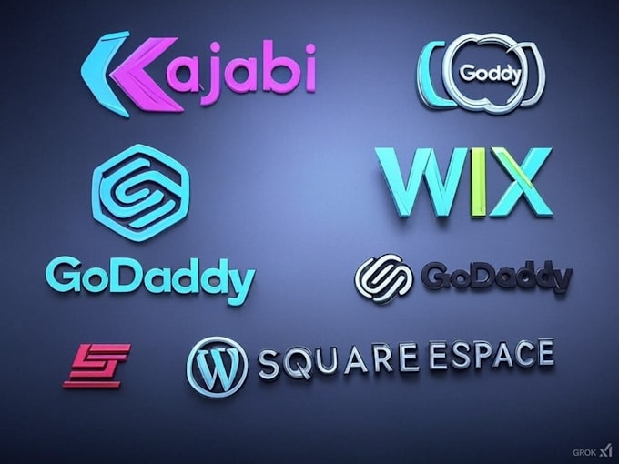 Gig Preview - Be your kajabi wix godaddy wordpress squarespace landing page website designer