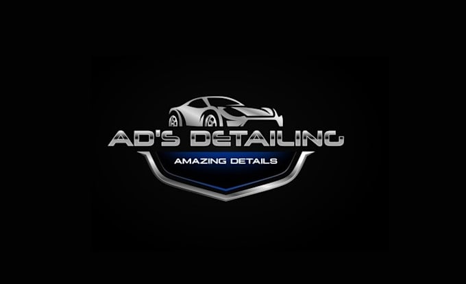 Gig Preview - Design super mobile car and boat detailing company logo