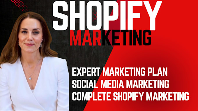 Gig Preview - Boost shopify sales, do shopify marketing sales funnel, facebook ads marketing