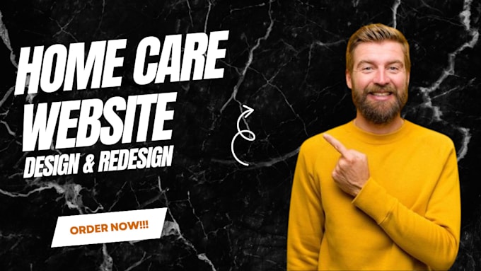 Gig Preview - Homecare website, healthcare website, clinic, dental care, elderly care website