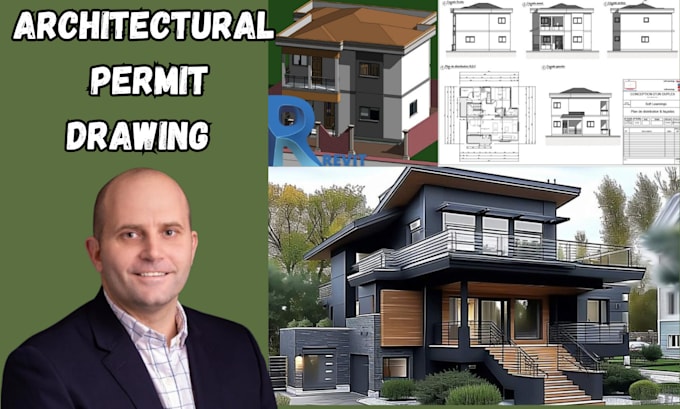 Gig Preview - Do architectural permit drawing floor plans set in autocad and revit