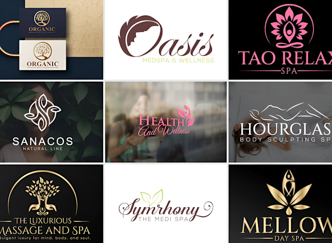 Bestseller - do luxury skin care, spa salon, massage, beauty and cosmetics logo design