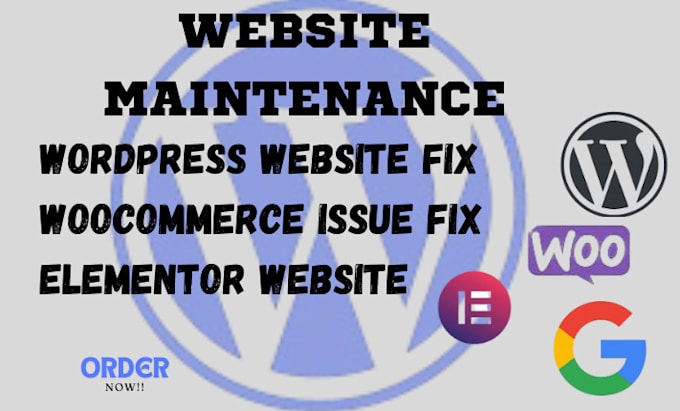 Gig Preview - Fix wordpress elemnetor website, elemnetor fix, woocommerce elementor expert