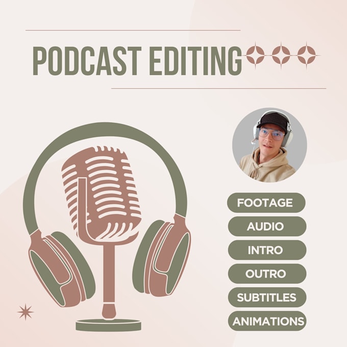 Bestseller - professionally edit your podcast in any style