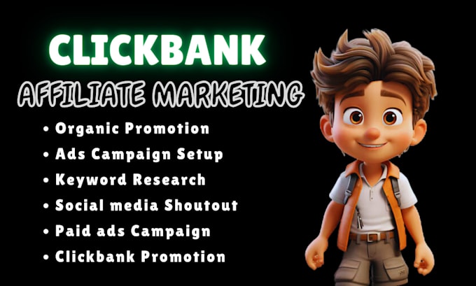 Bestseller - do affiliate marketing clickbank referral promotion affiliate link sign up via