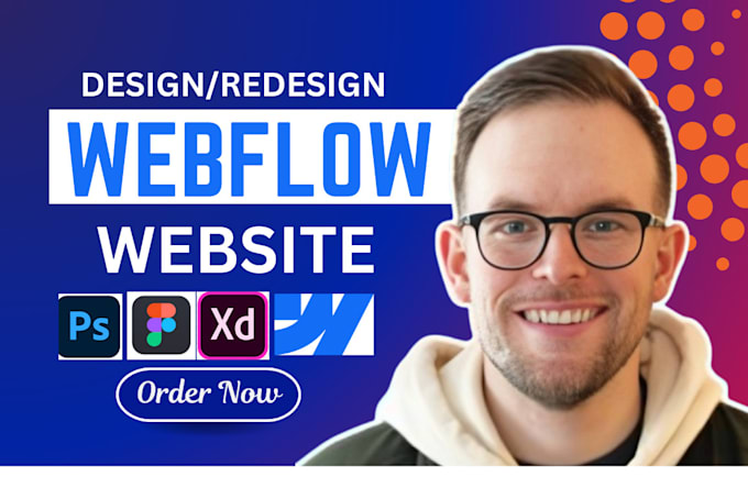 Gig Preview - Build webflow website figma to webflow design webflow landing page development