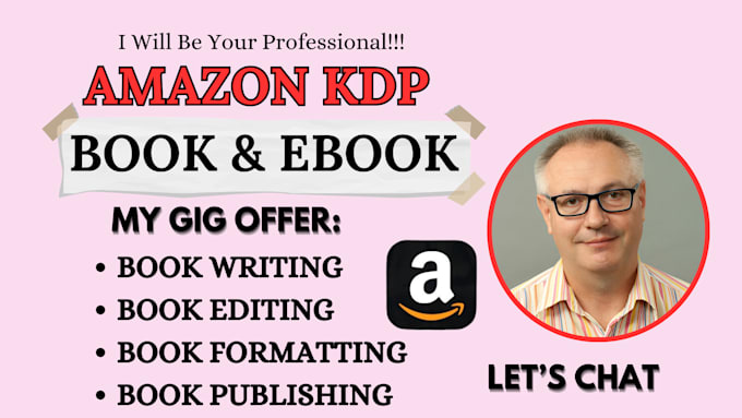 Gig Preview - Be your nonfiction ebook ghostwriter amazon KDP book publishing formatting