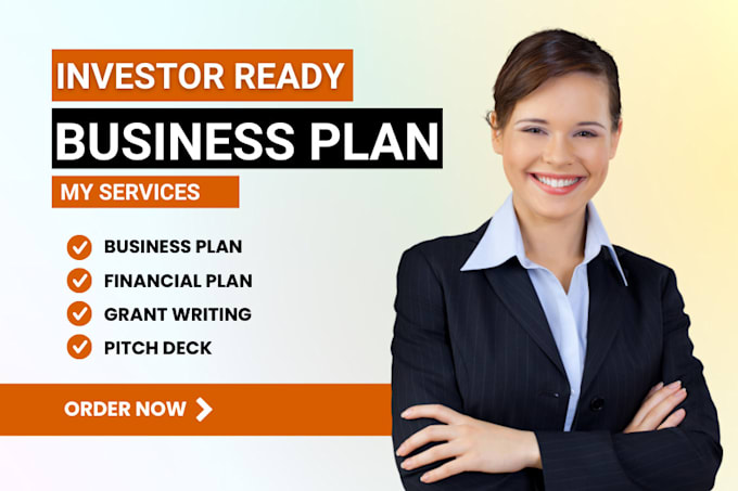 Gig Preview - Write an investor ready business plan for srartup, proposal, financial plan