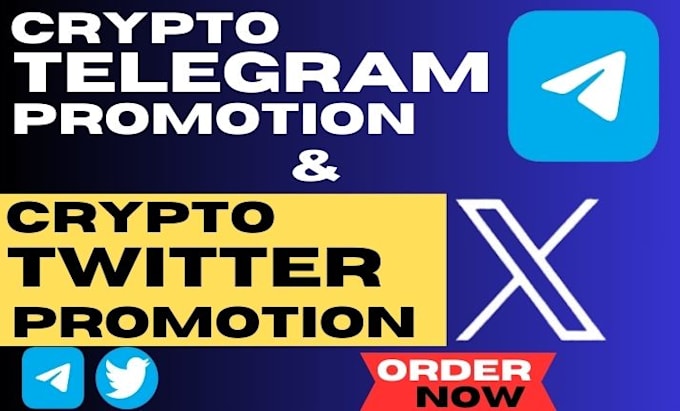 Gig Preview - Do crypto twitter telegram marketing to gain organic followers and engagement