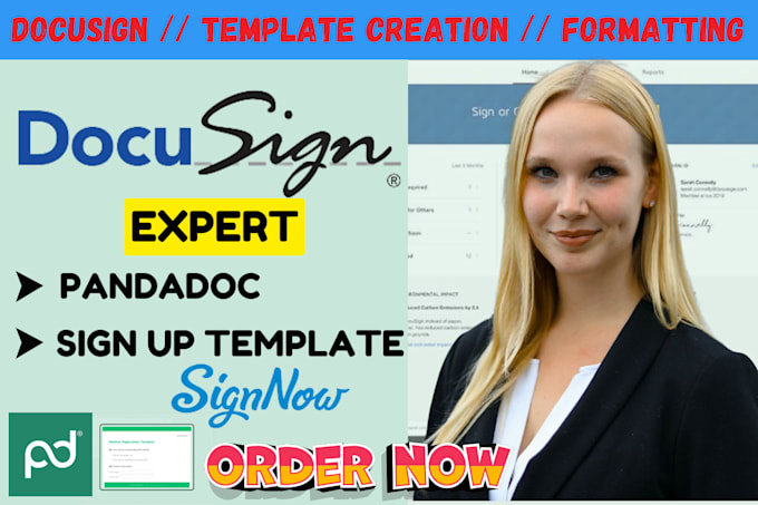 Bestseller - create professional docusign, pandadoc, signnow template