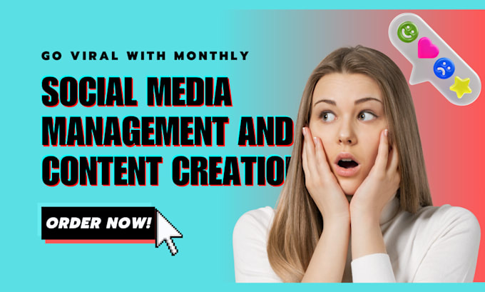 Gig Preview - Do monthly social media management and content creation