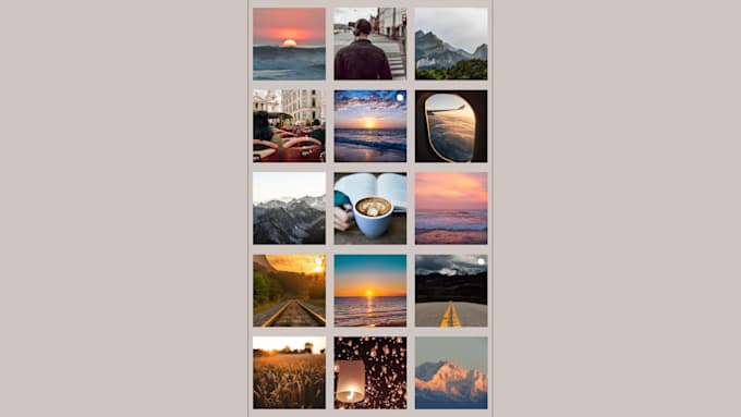 Gig Preview - Design custom instagram feeds to elevate your brand