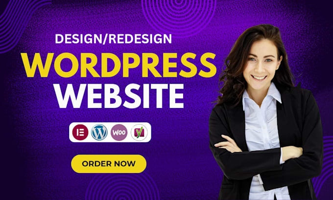 Gig Preview - Create, redesign, clone, revamp or fix wordpress website, woocommerce website