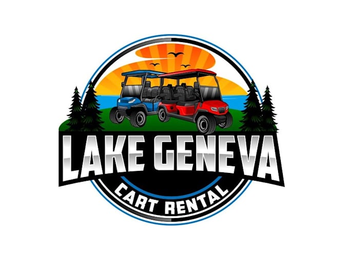 Gig Preview - Create wonderful and excellent golf cart logo design