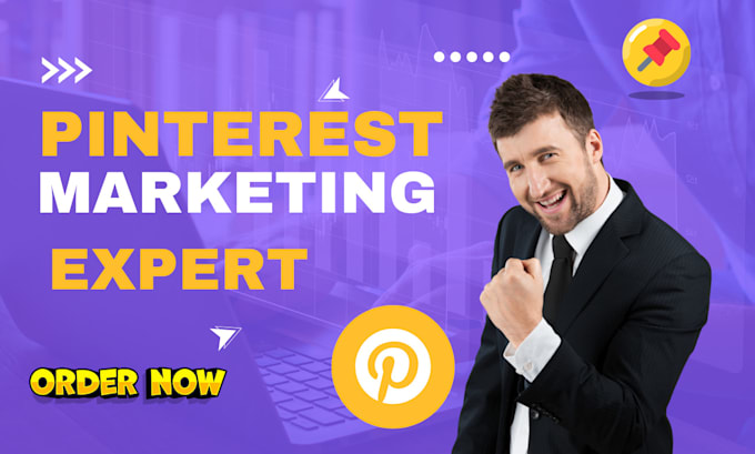 Gig Preview - Create SEO optimized pins for effective pinterest marketing