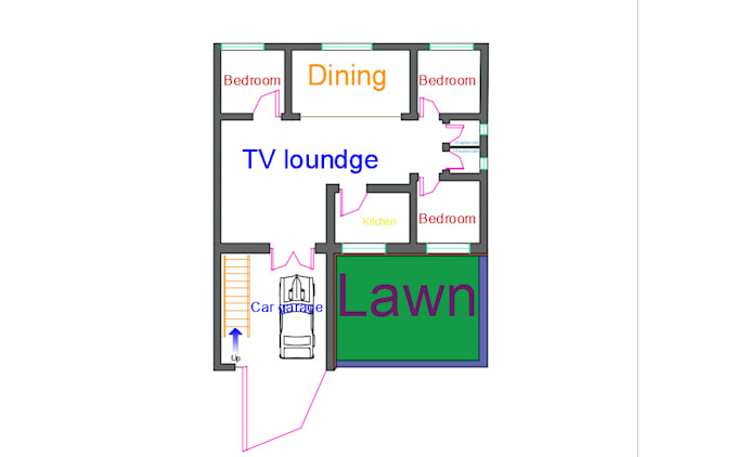 Gig Preview - Create home maps design structure