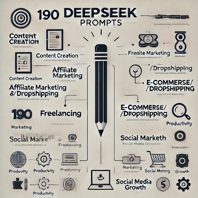 Bestseller - provide 190 expert curated deepseek ai prompts