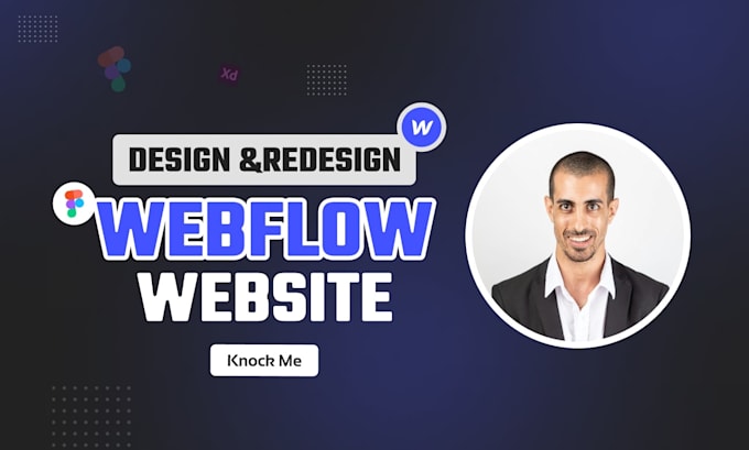 Gig Preview - Build custom webflow design or development, figma to webflow