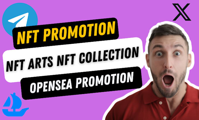 Gig Preview - Do nft marketing, promote your nft collection, nft token to increase flow price