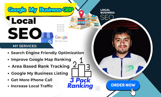 Gig Preview - Monthly google my business profile optimize for local SEO gbp manager