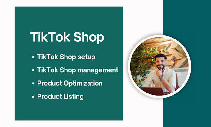 Gig Preview - Set up and manage tiktok shop