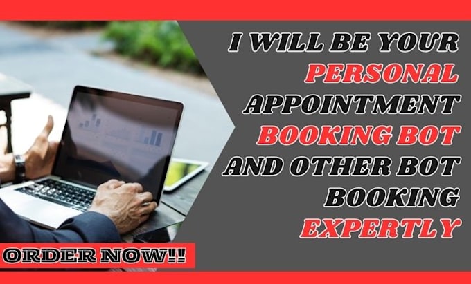 Gig Preview - Program appointment booking bot, visa booking bot, booking bot, notify bot